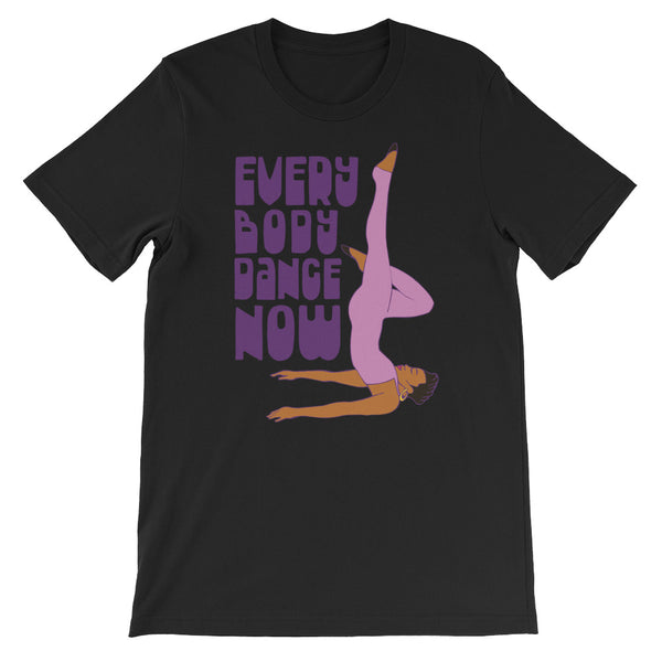 Aunt Viv "Everybody Dance Now" (Short-Sleeve Unisex T-Shirt) - BLACK