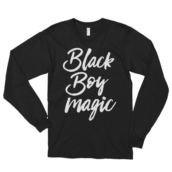 Black Boy Magic Long Sleeve Shirt