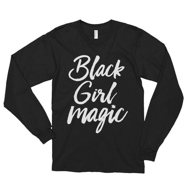 Black Girl Magic - Long Sleeve Tee (Black)